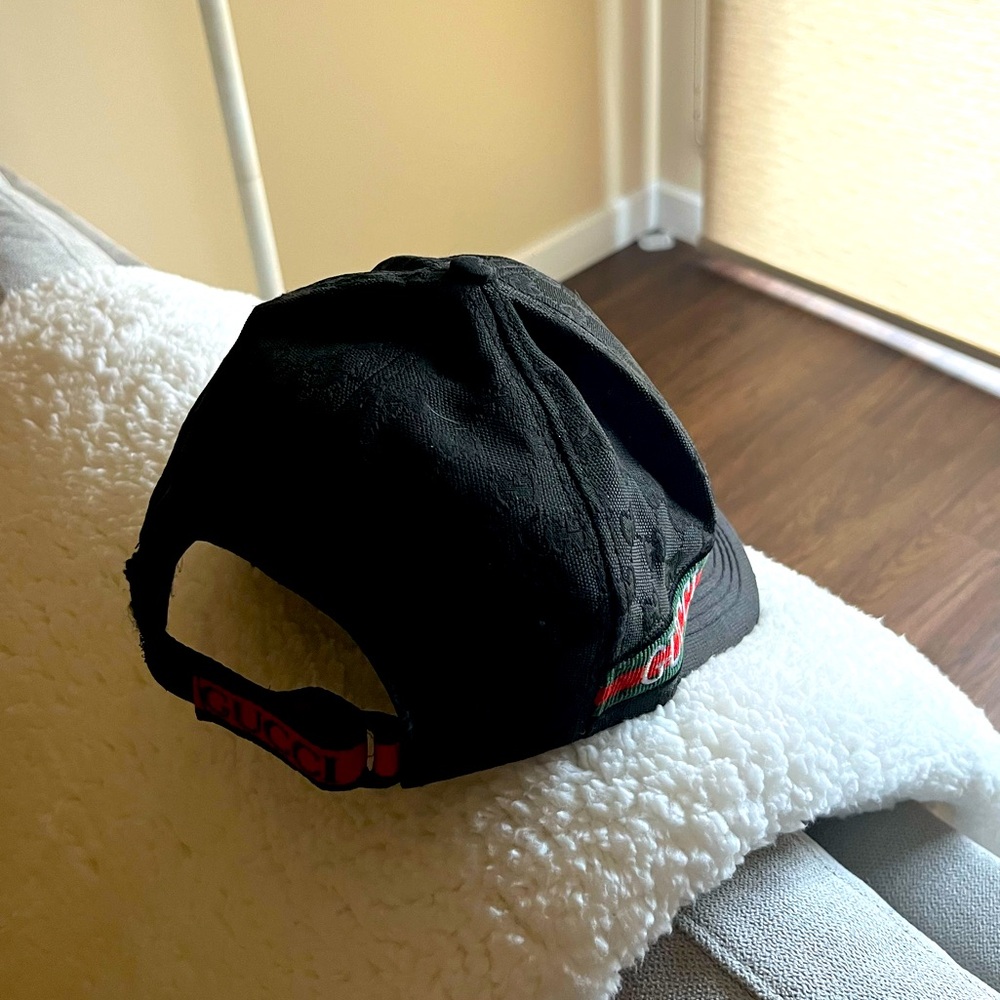 EUC! GUCCI Unisex Canvas Cap - Picture 3 of 6
